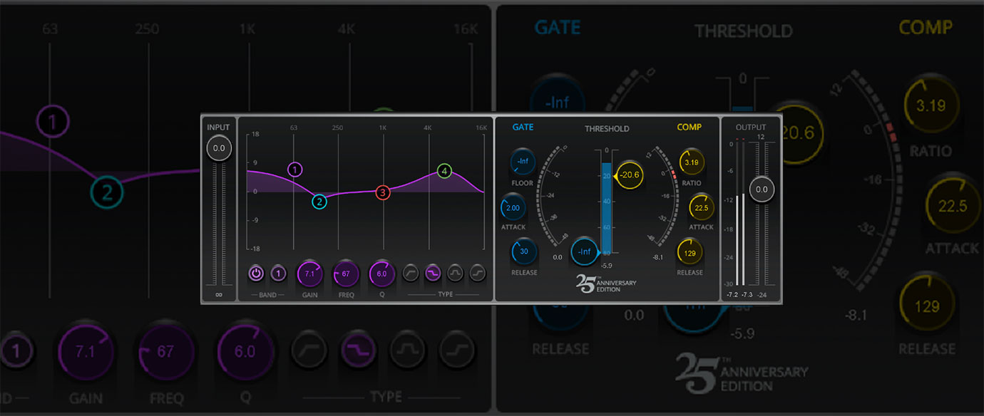 プロの第一歩を踏み出すチャンネルストリップ Waves AudioTrack