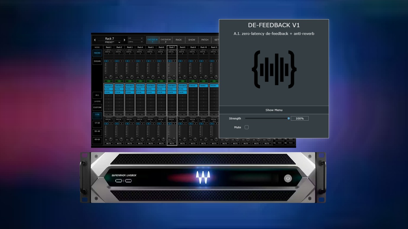 De-Feedbackの真価を引き出す：Waves Super Rack Liveboxで動かすことのメリット