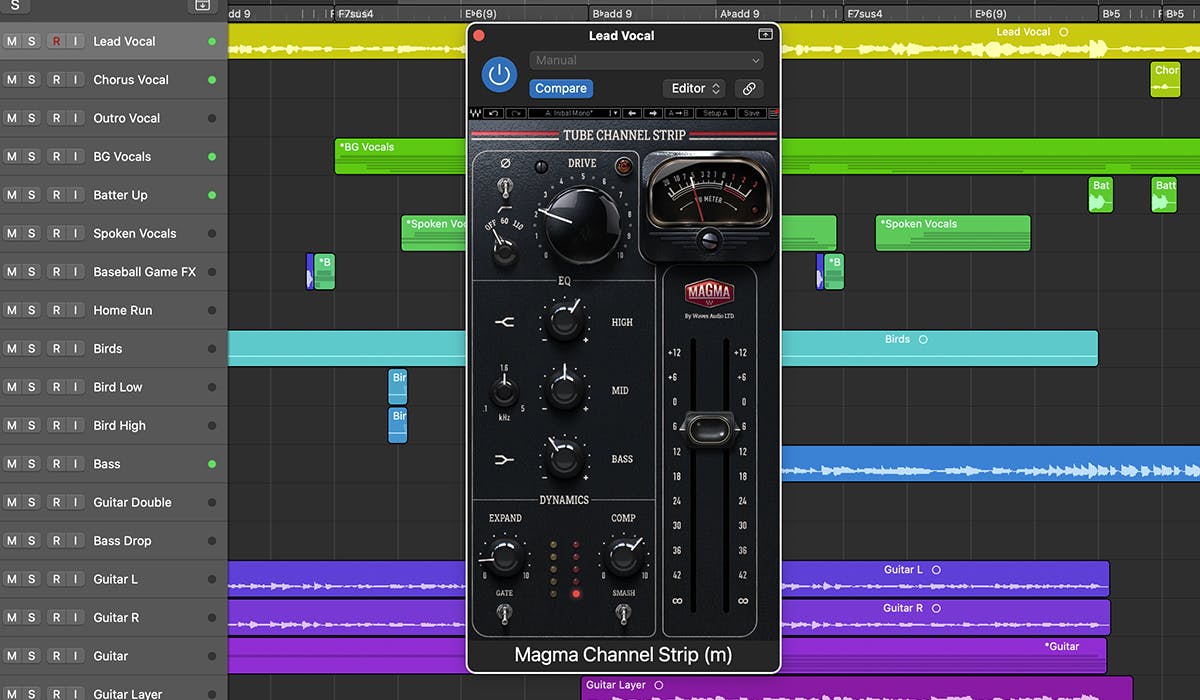 Magma Tube Channel Strip