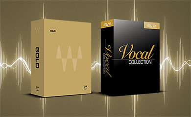 日本限定!特価の Waves Goldバンドルを購入すると、Signature Series Vocalsがもらえる!