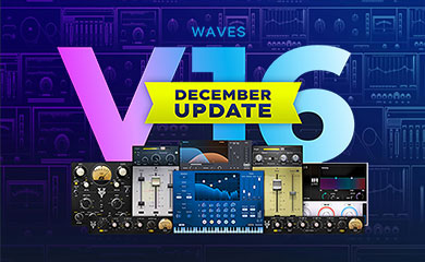 Waves V16バージョン・アップデートがリリース！