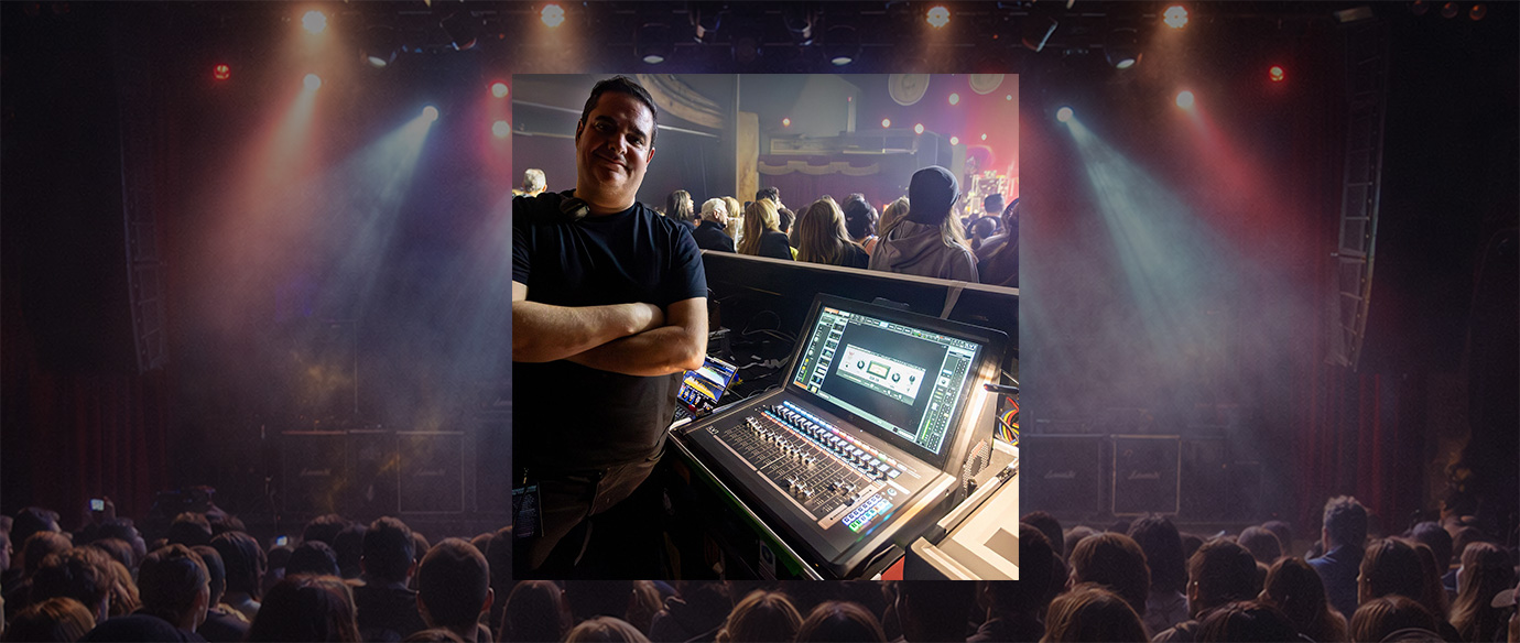 Simple Plan 2025 ワールドツアーに Waves eMotion LV1 Classic コンソールを採用 by Frank Joly, FOHエンジニア