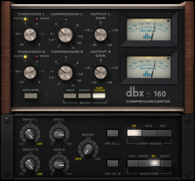 dbx 160 compressor / limiter