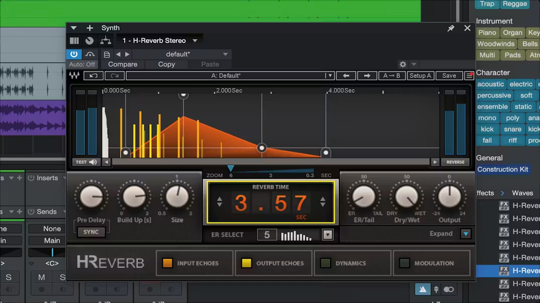 H-Reverb Interface