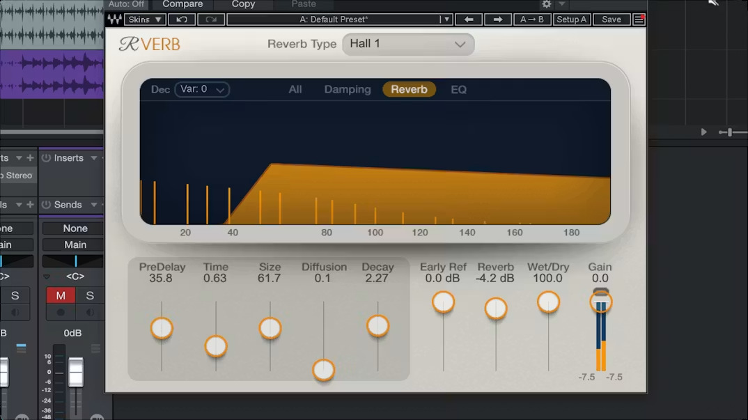 Renaissance Reverb Anatomy