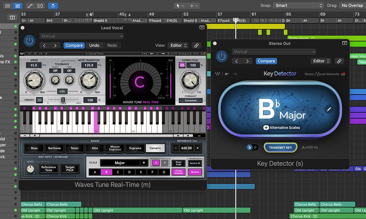 Waves Tune Real-TimeとKey Detectorプラグイン