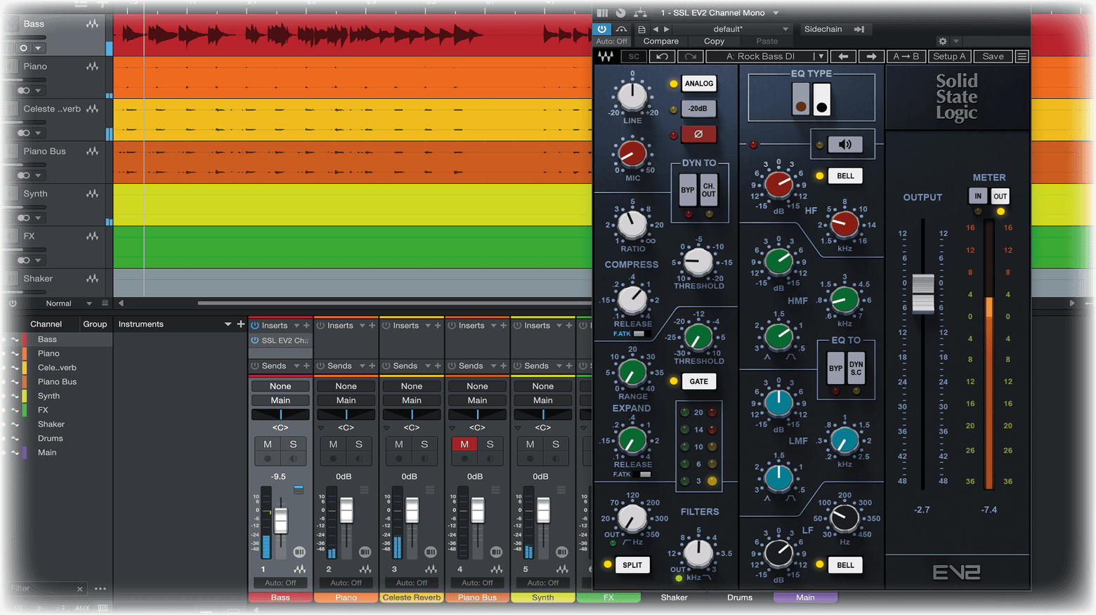 Waves SSL EV2 Channel プラグイン