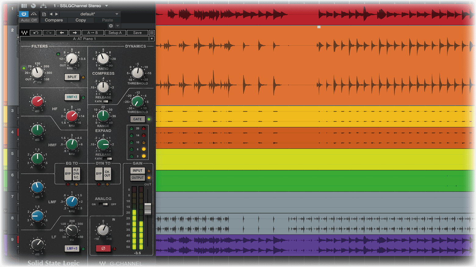 Waves SSL G-Channel プラグイン