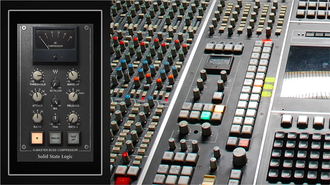 SSL G Master Buss Compressor プラグイン